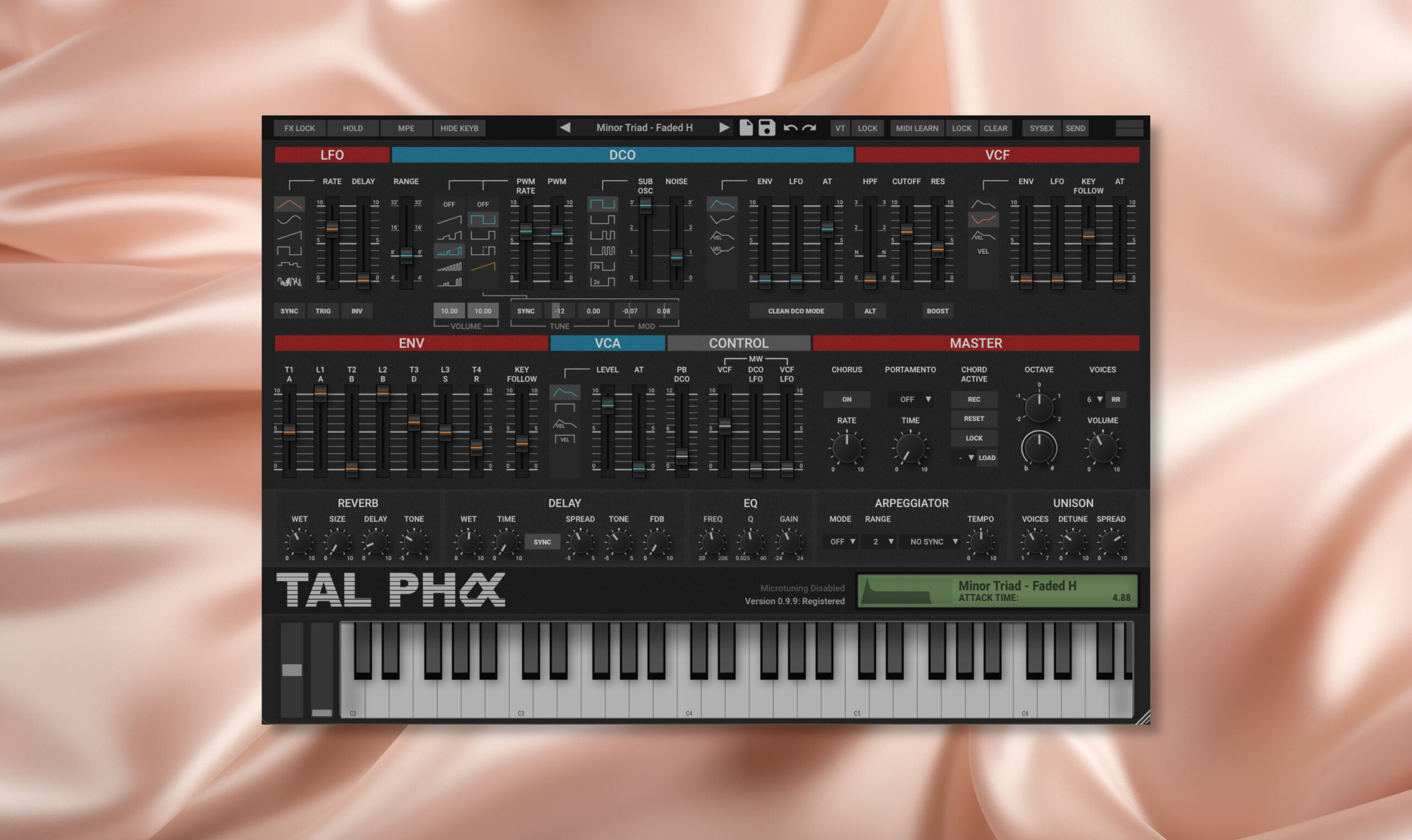 TAL TAL Pha Plugin Des Alpha Juno 2 DJ LAB