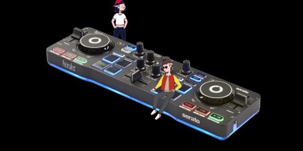 Neu: Hercules Serato-Controller im Miniformat und Unterbodenbeleuchtung