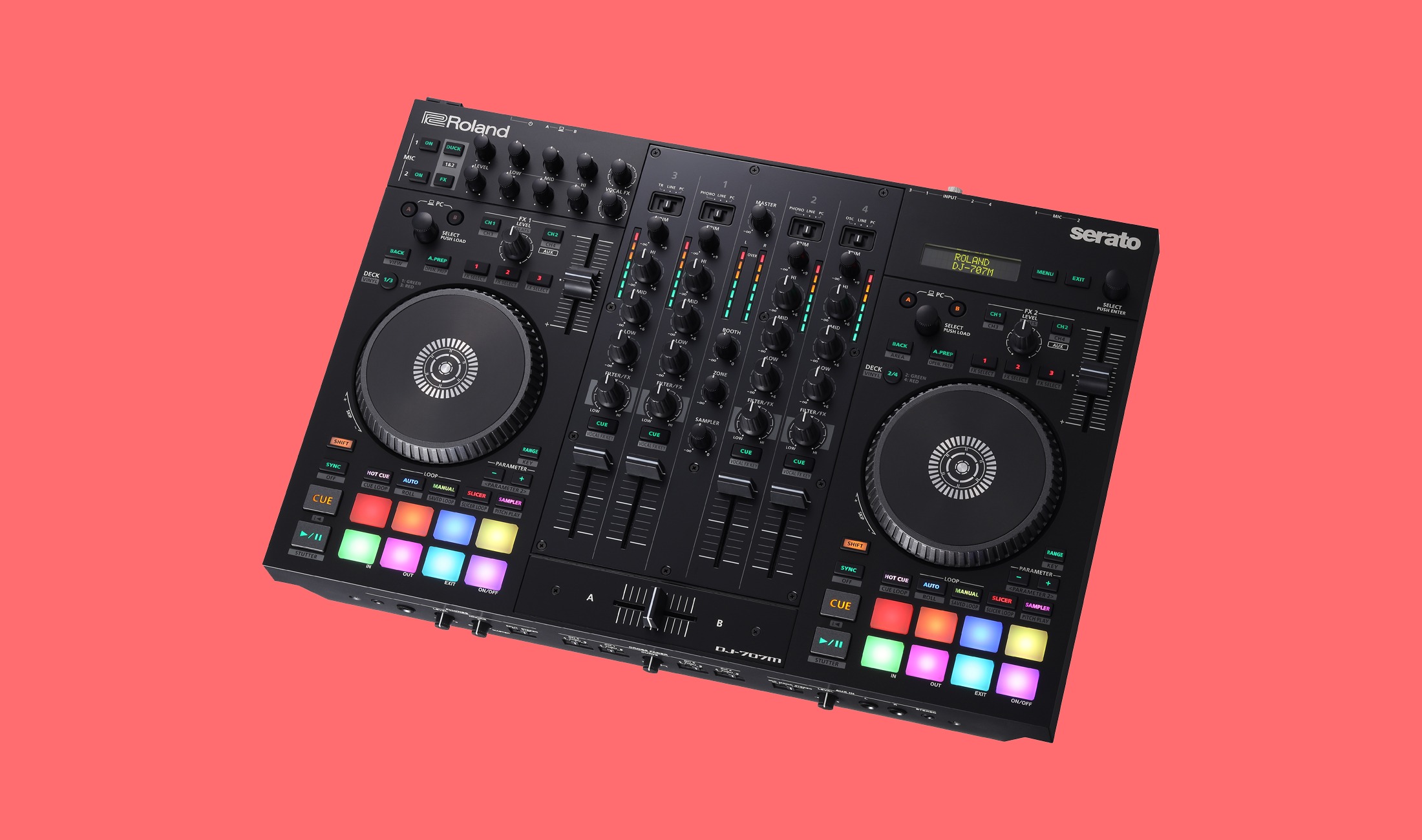 Neu: Roland stellt Serato-Controller DJ-707M vor