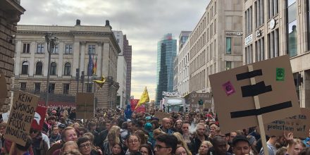 Impressionen: No Future No Dancefloor Demonstration in Berlin