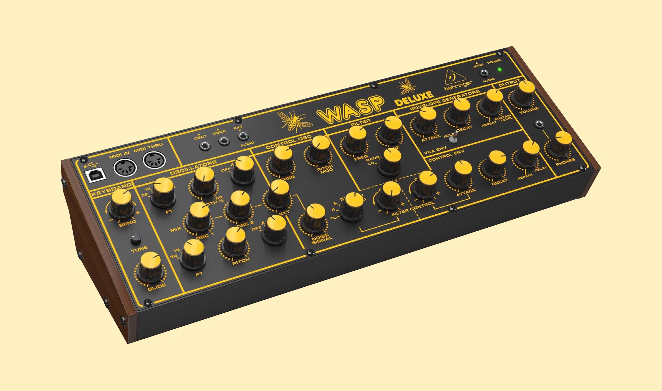 Leak: Behringer Wasp Deluxe Synthesizer – neuer Klon eines Klassikers