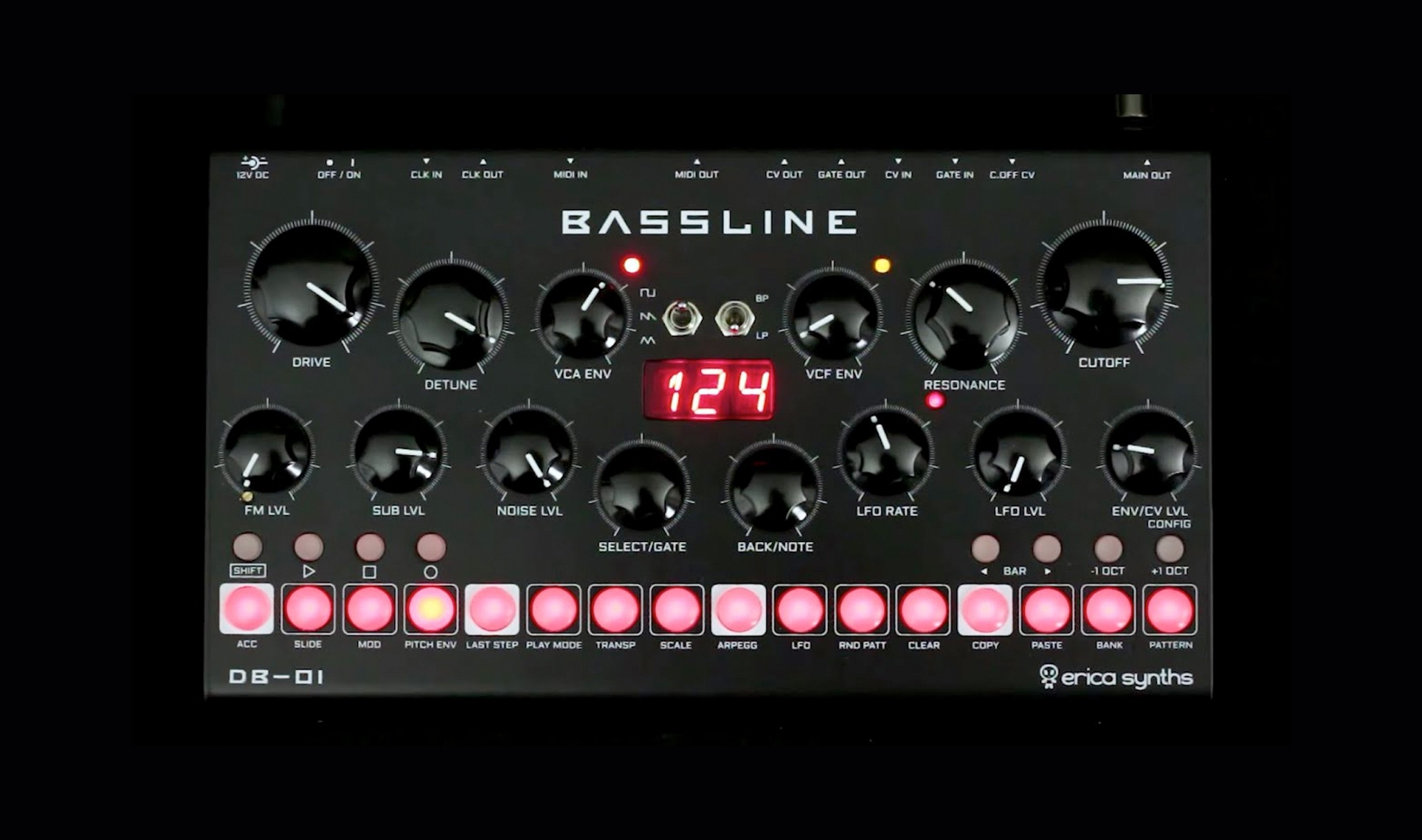 Erica Synths Bassline DB-01 – Die etwas andere 303