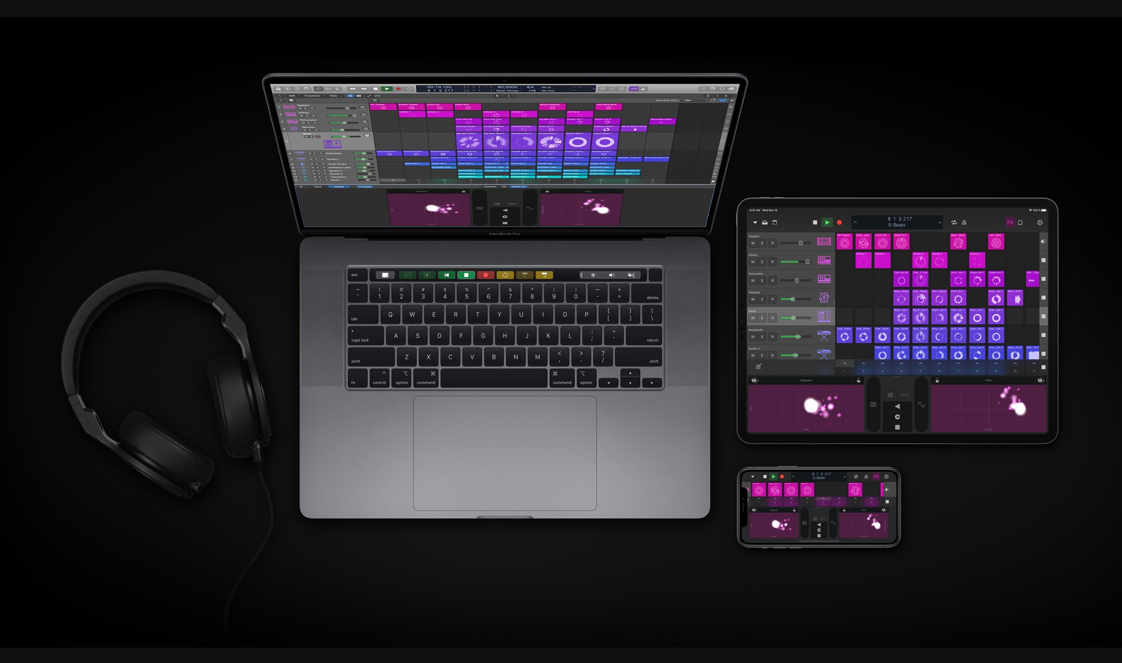 Apple Logic Pro X 10.5 führt Live Loops, Step Sequencer und Sampler ein