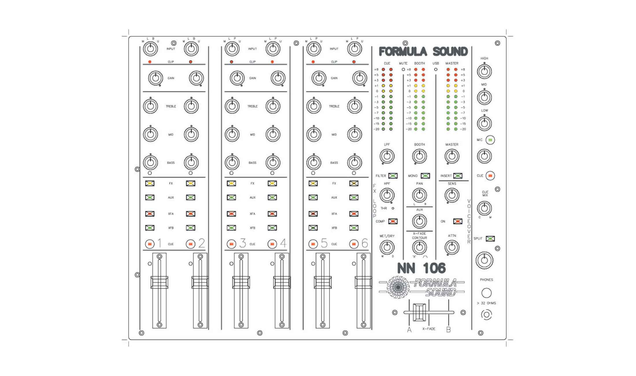 Neu: Formula Sound stellt Flagship-Mixer NN106 vor