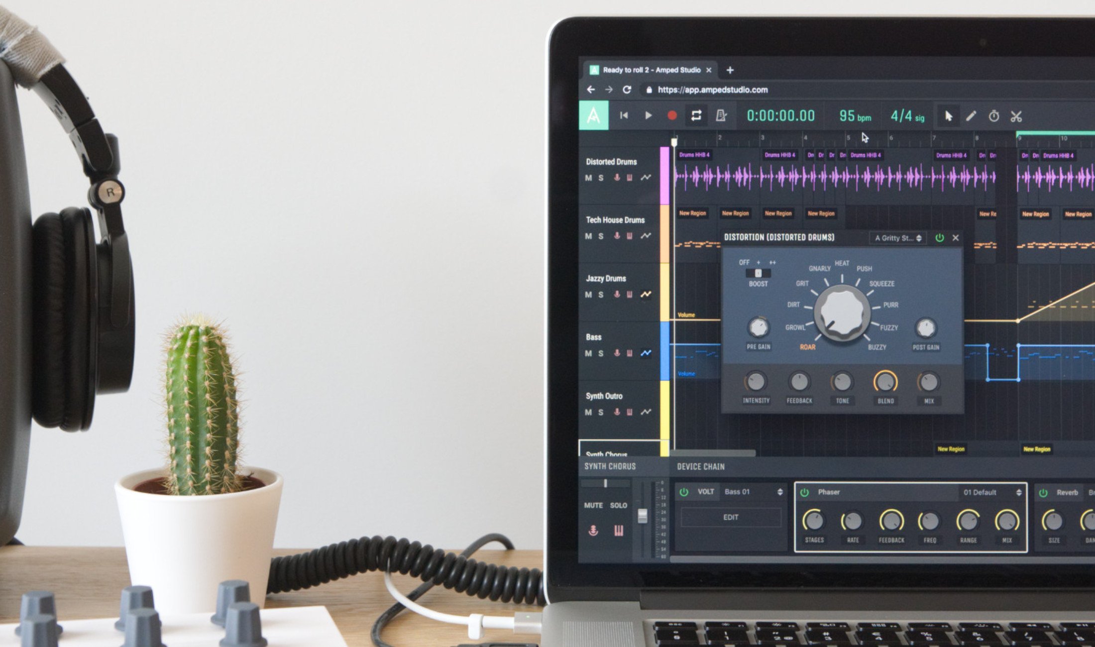 Amped Studio: Online-DAW jetzt mit VST-Support