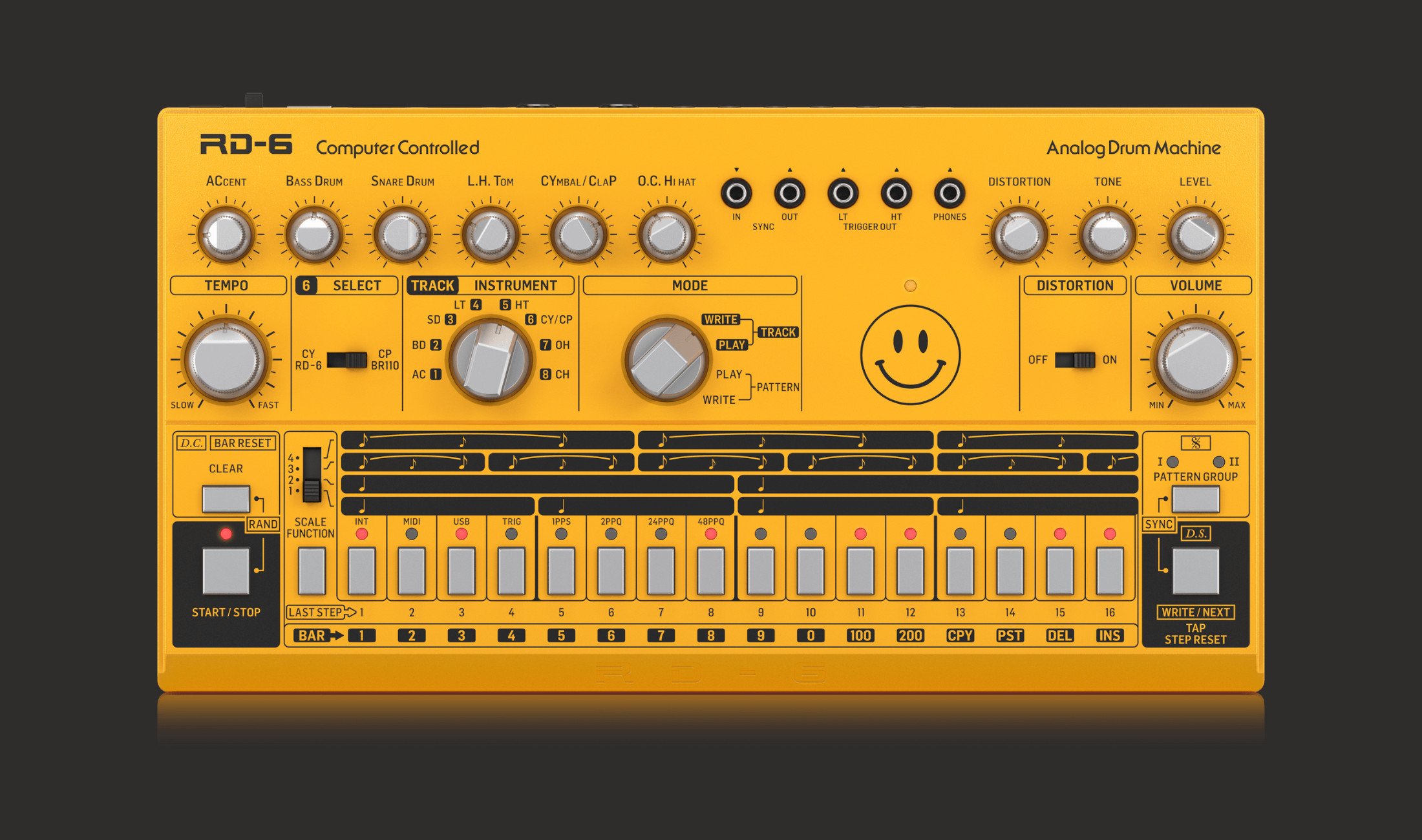 Behringer: RD-6 kommt in 10 verschiedenen Farben