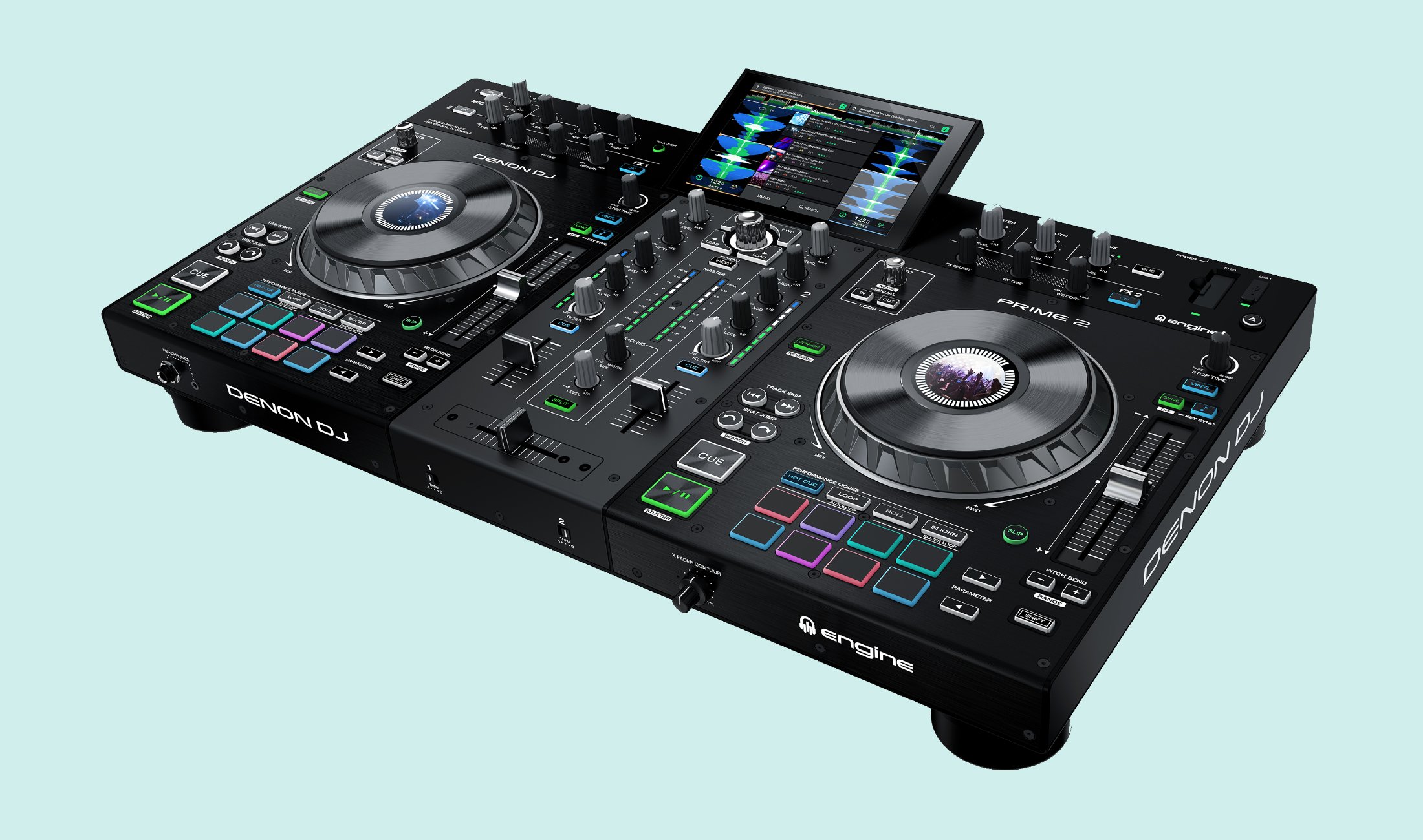 Test: Denon DJ Prime 2 / DJ-Workstation