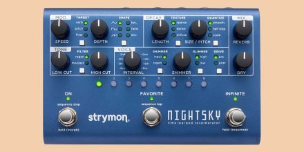 Strymon NightSky: Neues Hall-Pedal im Multieffekt-Format