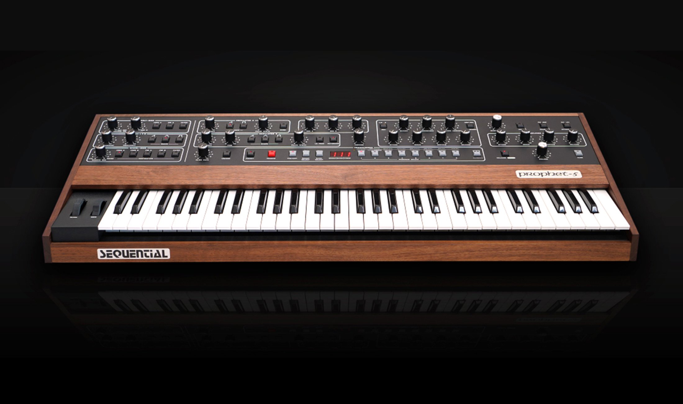 Analoger Synthesizer Sequential Prophet-5 neu aufgelegt