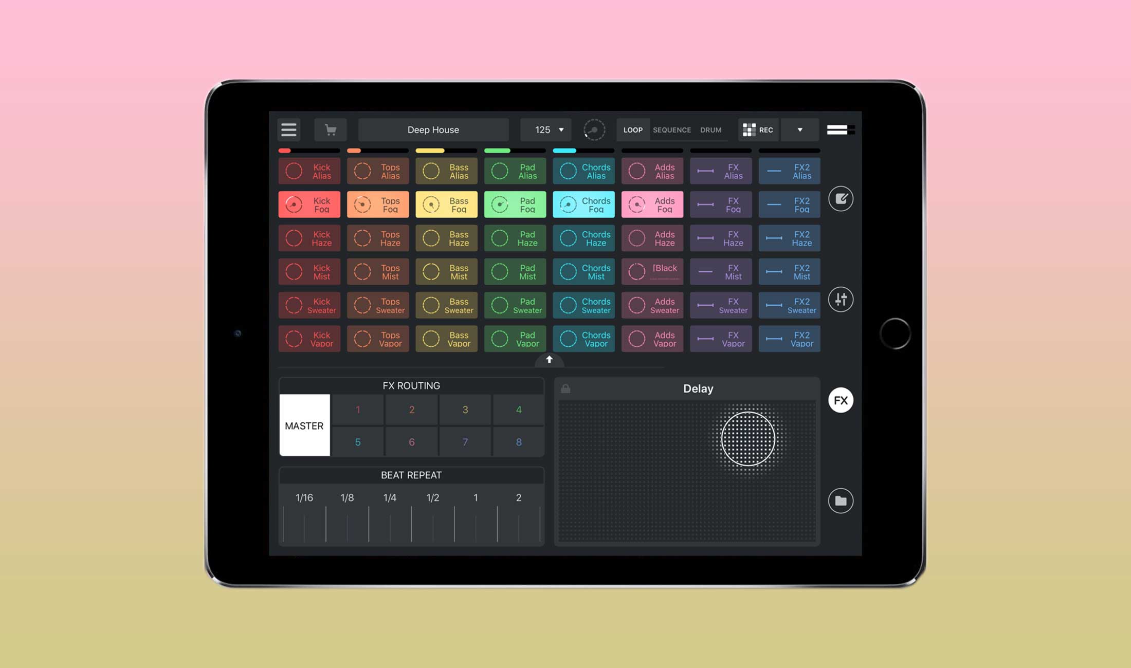 Test: Mixvibes Remixlive 5 (iOS) / Sample-Kreativtool