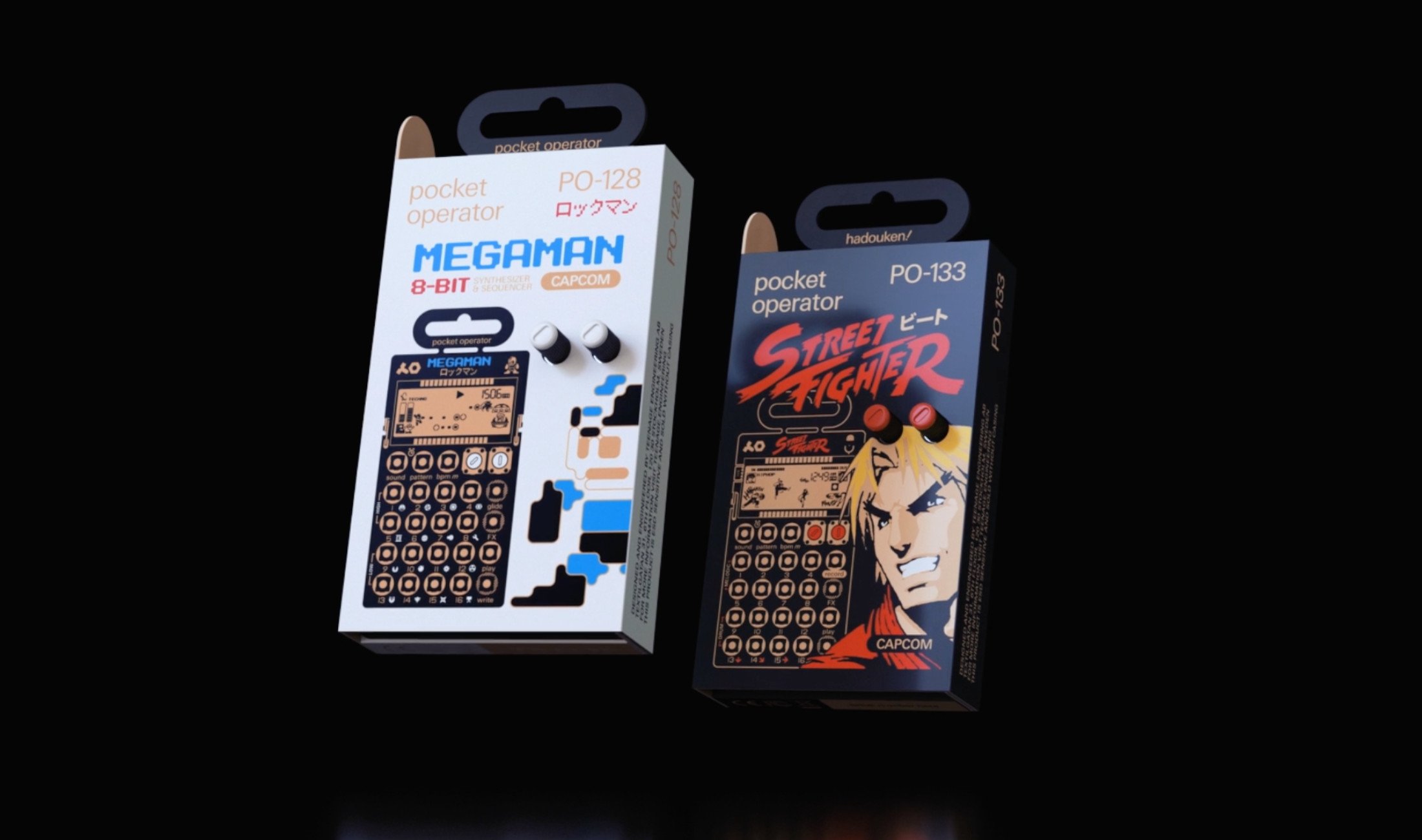 Teenage Engineering: Capcom-Edition PO-128/PO-133 angekündigt