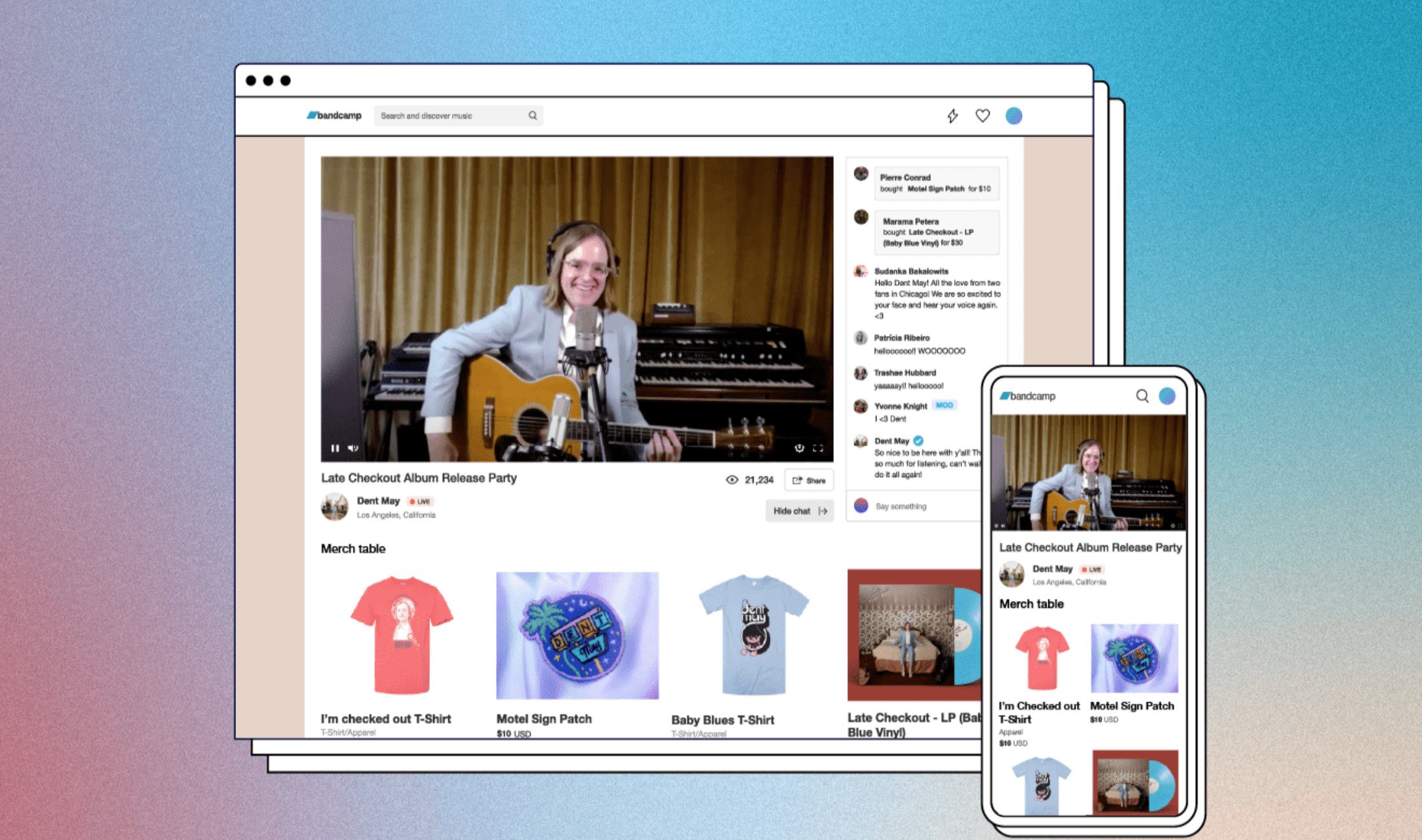 Bandcamp Live: Neuer Streaming-Service für Liveshows