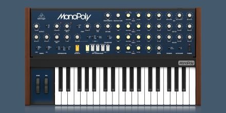 Behringer MonoPoly Synthesizer ab sofort vorbestellbar