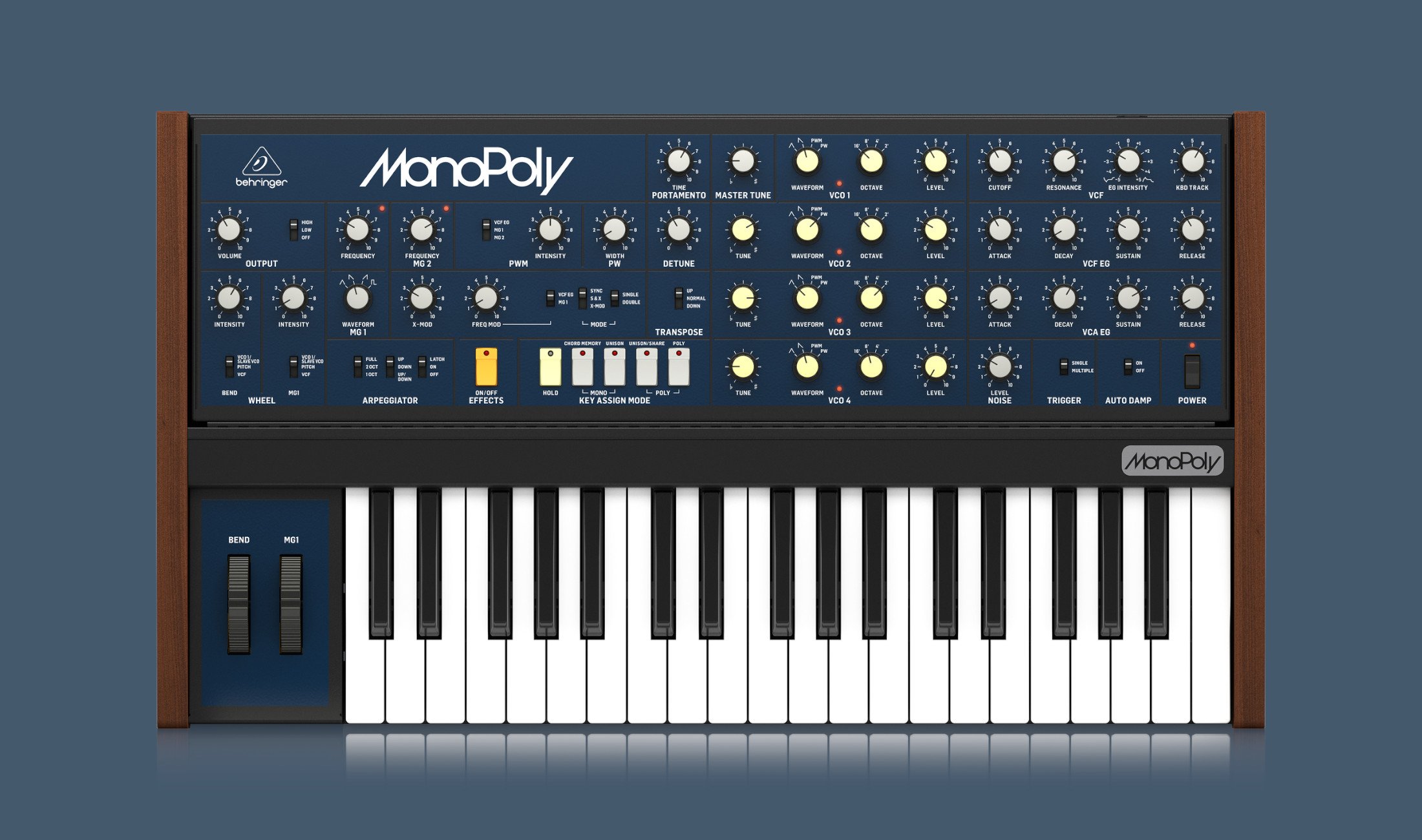 Behringer MonoPoly Synthesizer ab sofort vorbestellbar