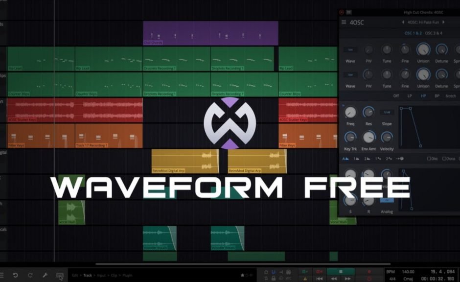 Tracktion Waveform Free: Großes Update für kostenlose DAW