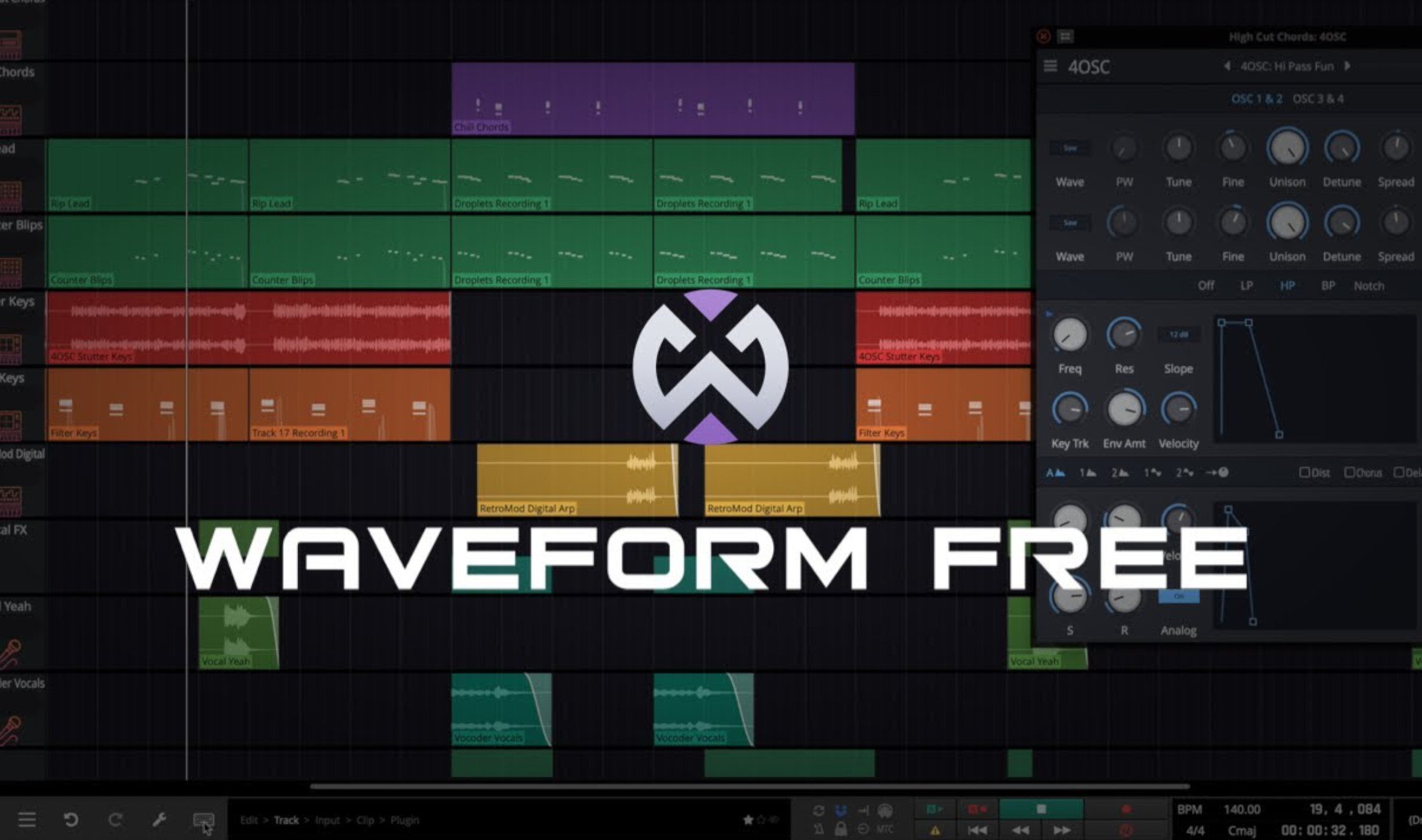 Tracktion Waveform Free: Großes Update für kostenlose DAW