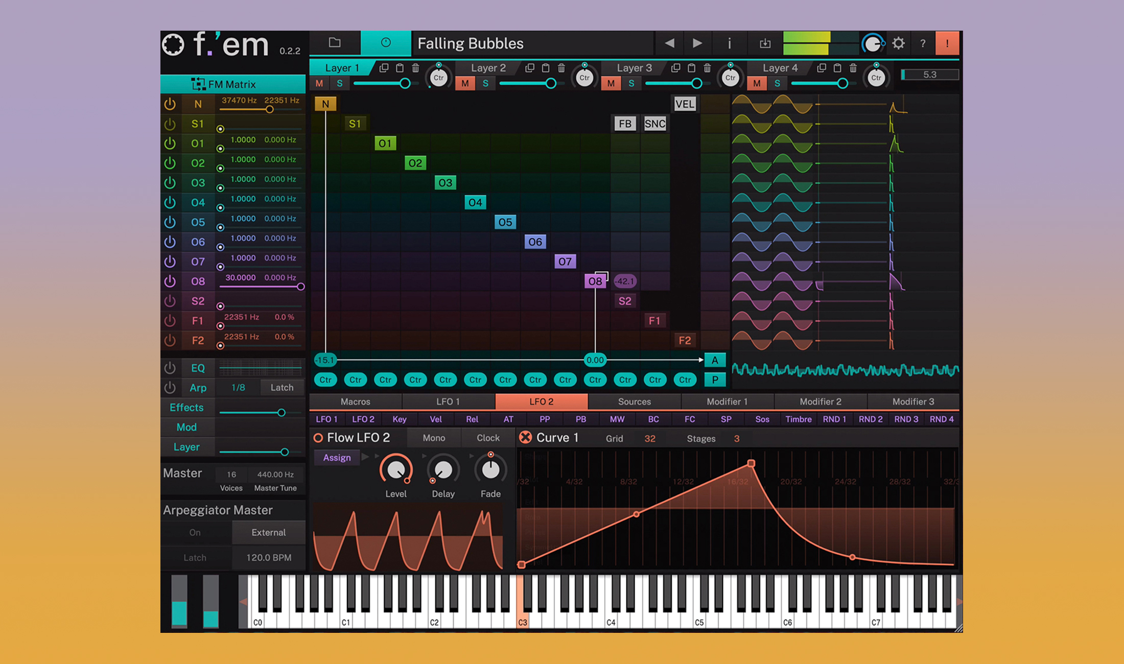 f.’em:  Neuer leistungsstarker FM-Synthesizer von Tracktion veröffentlicht