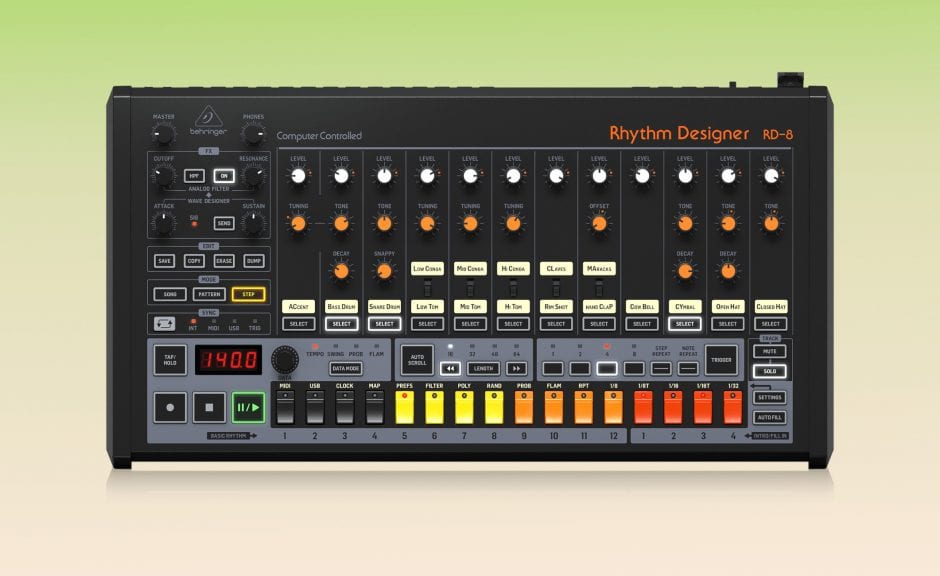 Behringer RD-8 Mk2: Überarbeite Version des TR-808 Klon vorgestellt