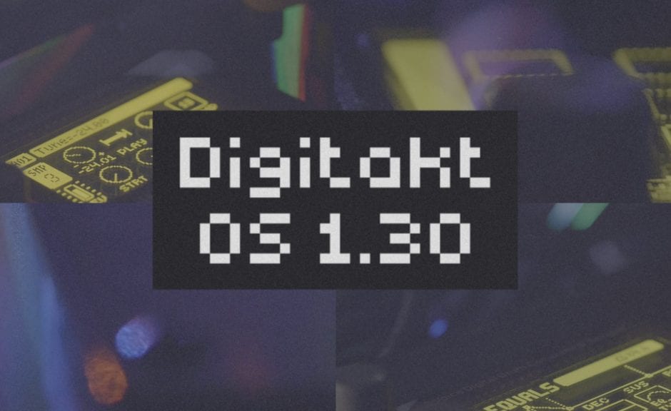 Elektron Digitakt: Update OS 1.30 mit neuen Filtern und zweitem LFO