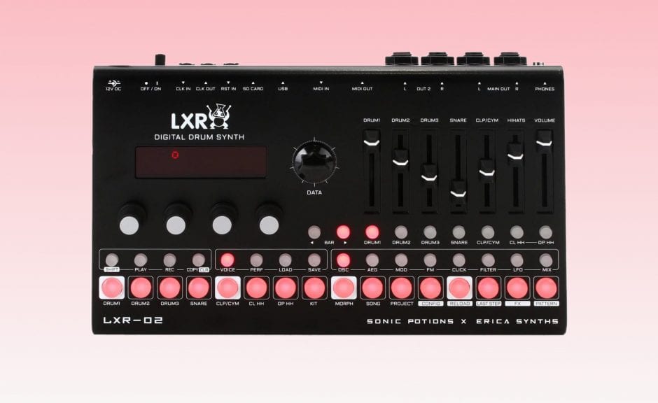 Erica Synth LXR-02: Neue Version der Sonic Potions Drum Machine geleakt