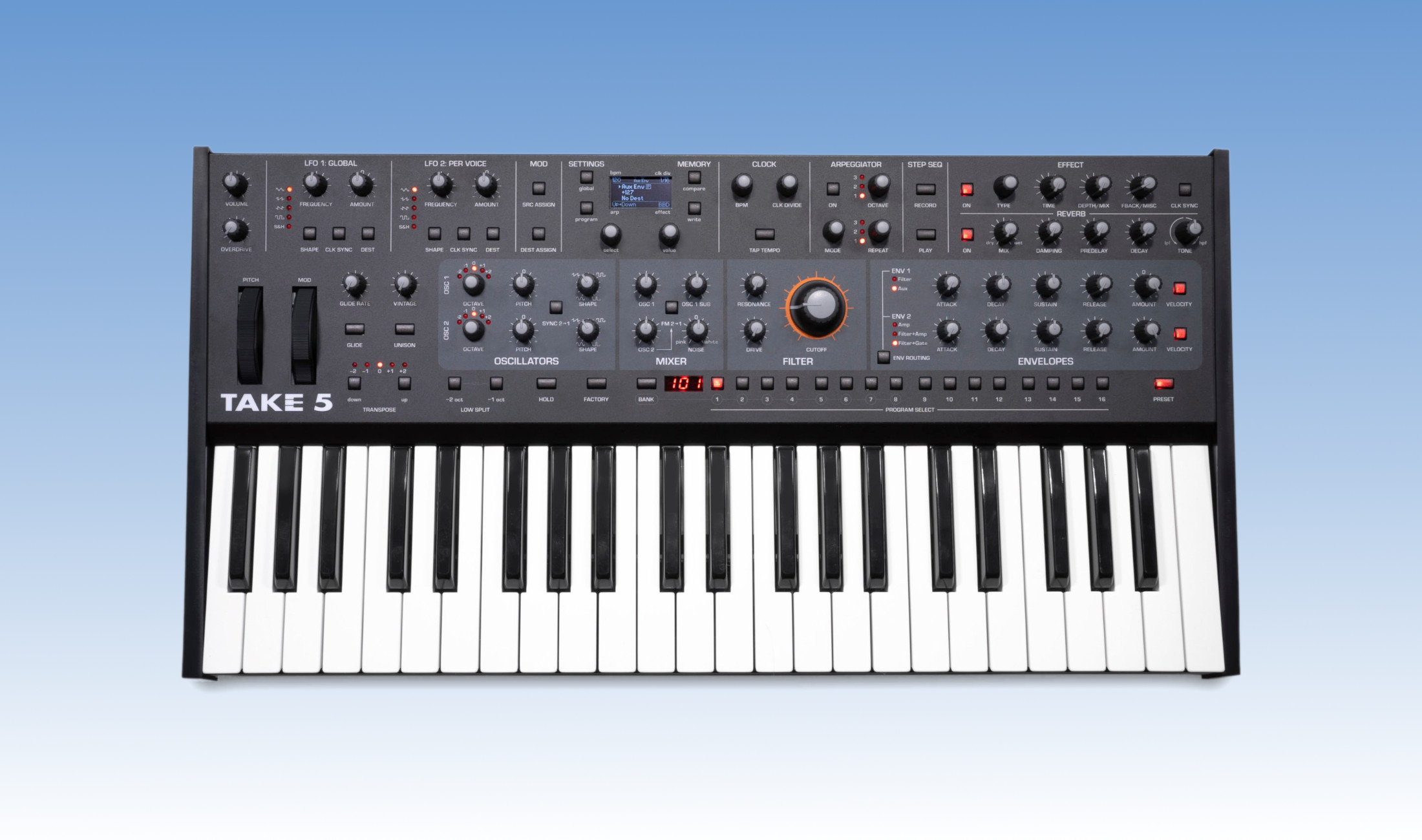 Sequential Take 5: Kompakter analoger Synthesizer vorgestellt