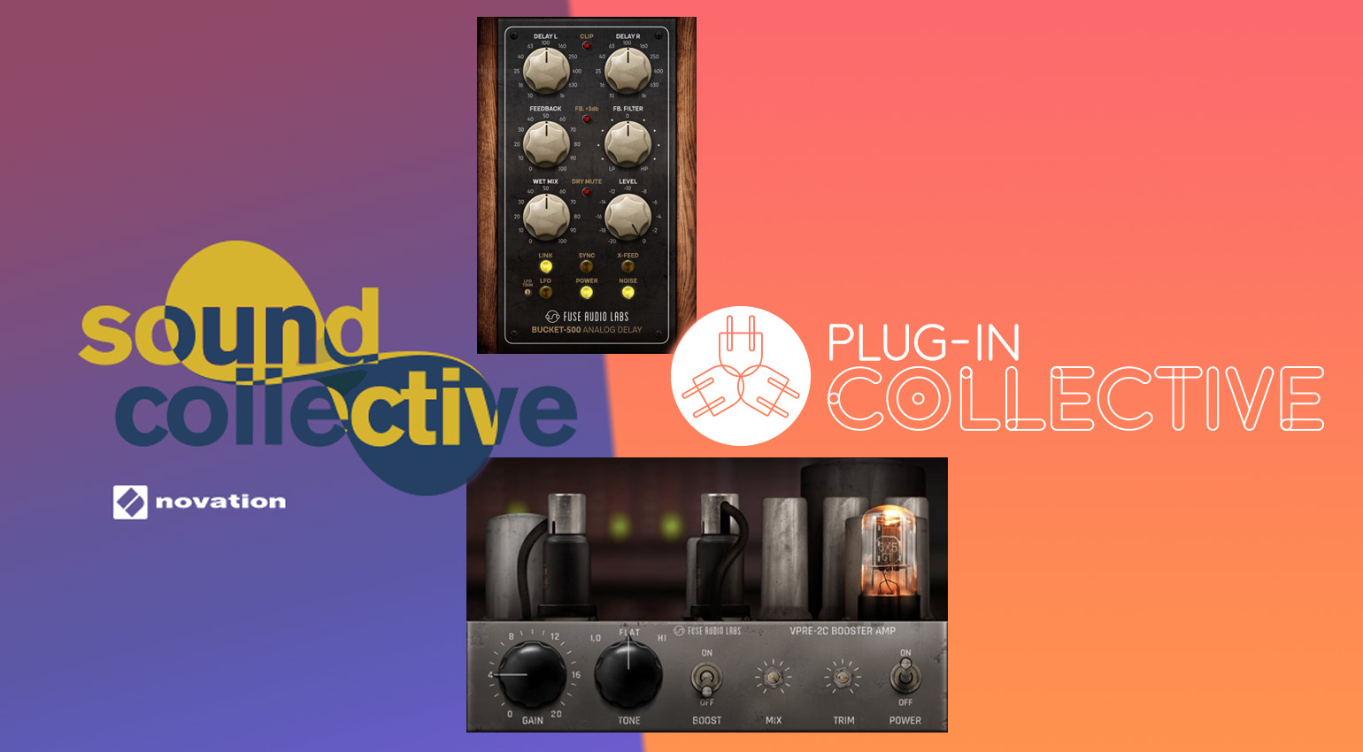 Kostenlos: Focusrite und Novation verschenken Fuse Audio Labs Bucket-500 & VPRE-2C