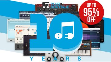 Plugin Boutique feiert 10-jähriges Jubiläum mit Mega Deals!