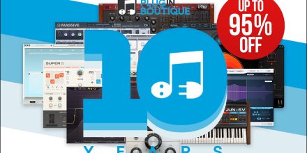 Plugin Boutique feiert 10-jähriges Jubiläum mit Mega Deals!