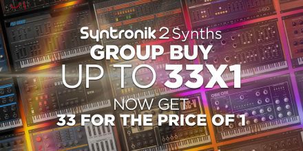 IK Multimedia Syntronik 2 Group Buy: Alle Synthesizer zum Preis von einem!