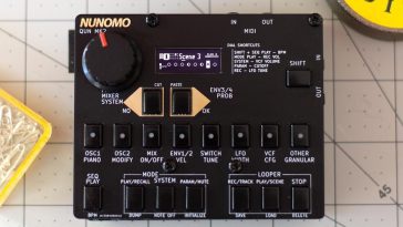 Nunomo Qun MK2: Kompakter Synthesizer mit FM, Looper und Sequencer