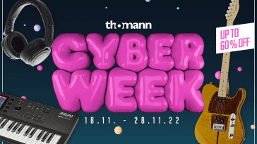 Thomann Cyberweek: Deals und Angebote bis Ende November