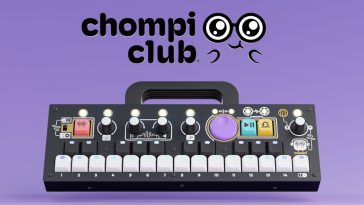 CHOMPI: Handlicher Sampler und Looper im Comic-Look