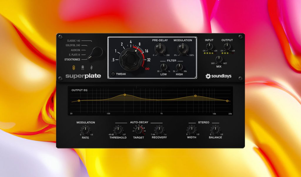 Soundtoys SuperPlate: Fünf Plate-Reverbs In Einem Plugin - DJ LAB