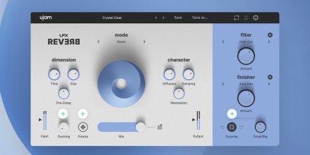 UJAM UFX Reverb mit künstlicher Intelligenz und Finisher Tools - Deal