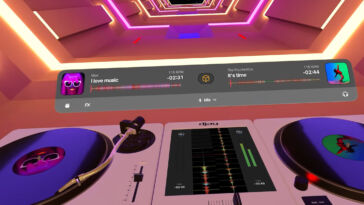 Algoriddim djay: Apple-Music-Integration und App für Apple Vision Pro