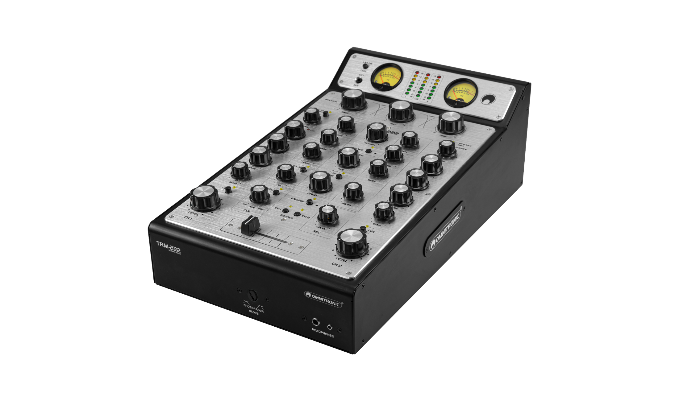 Test: Omnitronic TRM-222 – Rotary-DJ-Mixer