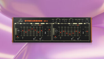 Behringer Syncussion SY-1: Drum Synthesizer wird ausgeliefert