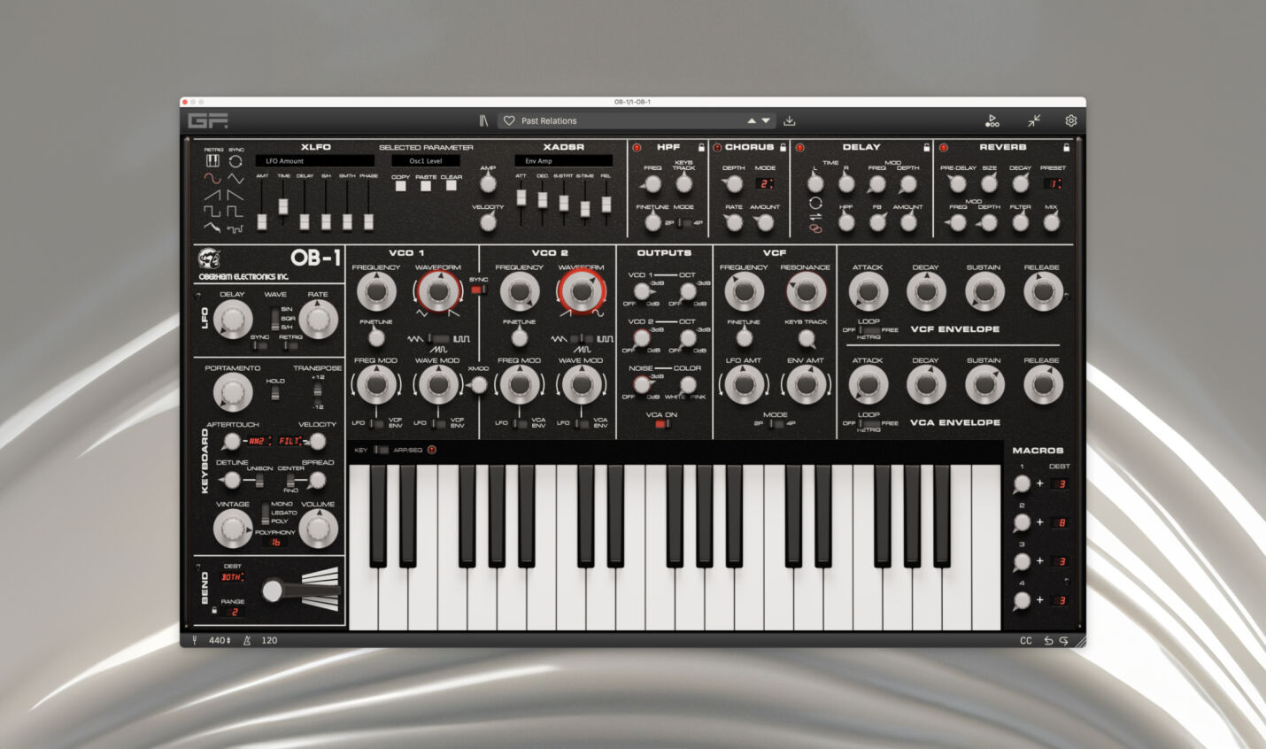 GForce Oberheim OB-1: Rarer Analogsynthesizer als Plugin verfügbar