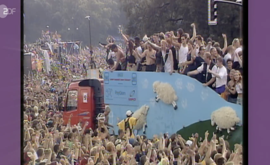 ZDF blickt auf 35 Jahre Loveparade zurück