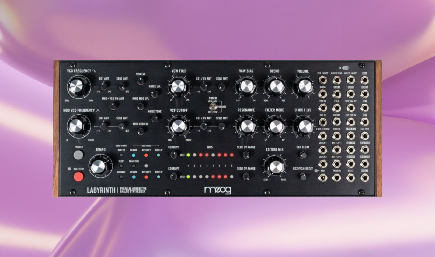 Moog Labyrinth: Semi-modularer Synthesizer offiziell vorgestellt