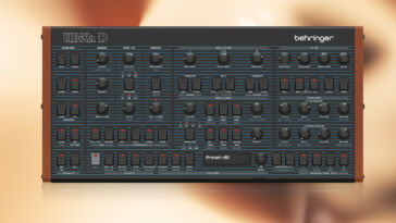 Behringer UB-Xa D: Der polyphone Analog-Synthesizer jetzt im handlichen Desktop-Format