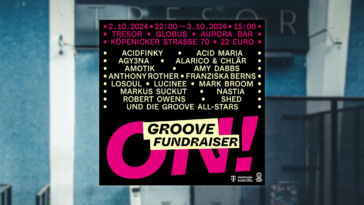 Groove: Fundraiser-Party im Tresor Berlin