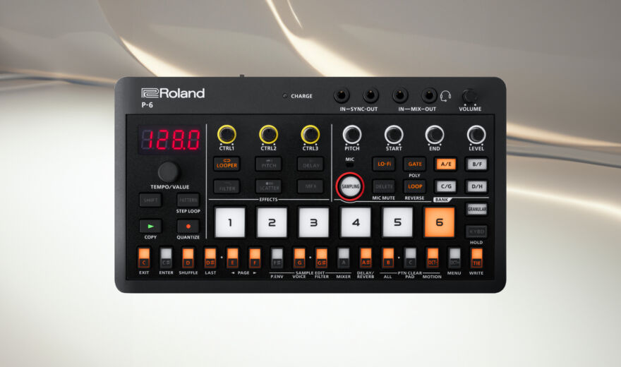 Roland P-6: Creative-Sampler der AIRA-Reihe