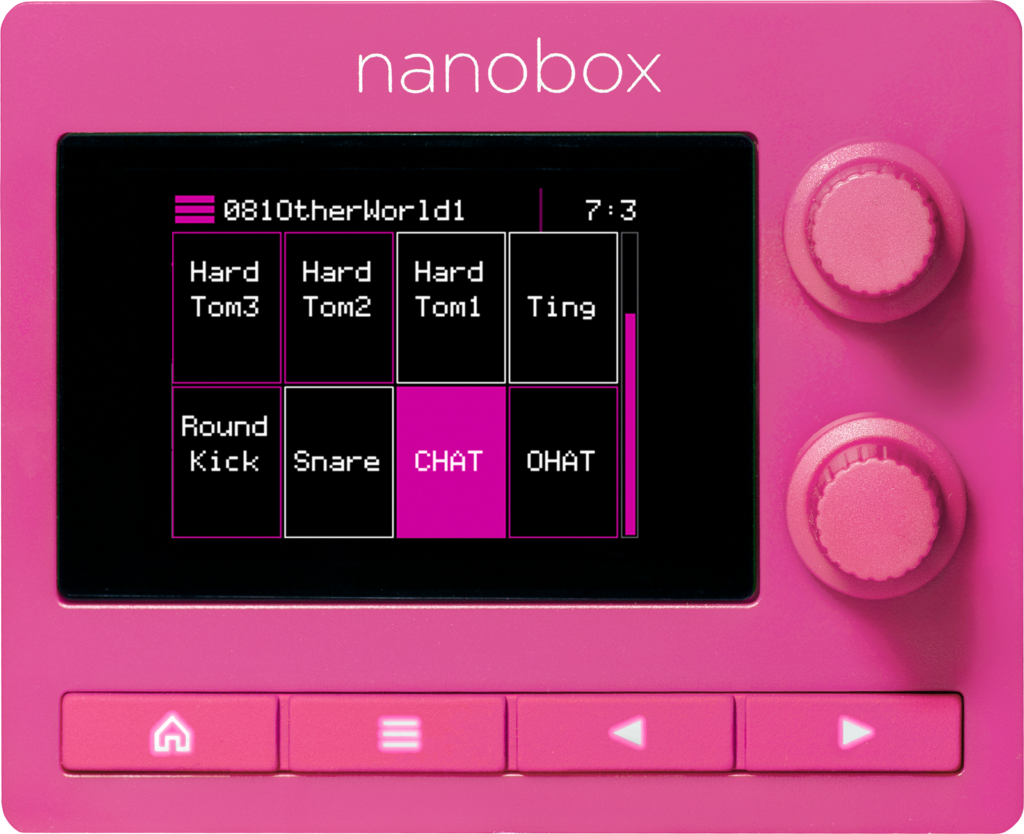 Nanobox Razzmatazz Pad-View.