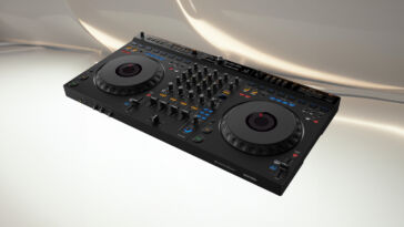 AlphaTheta DDJ-GRV6: Neuer Vierkanal-DJ-Controller mit exklusivem Drum-Feature