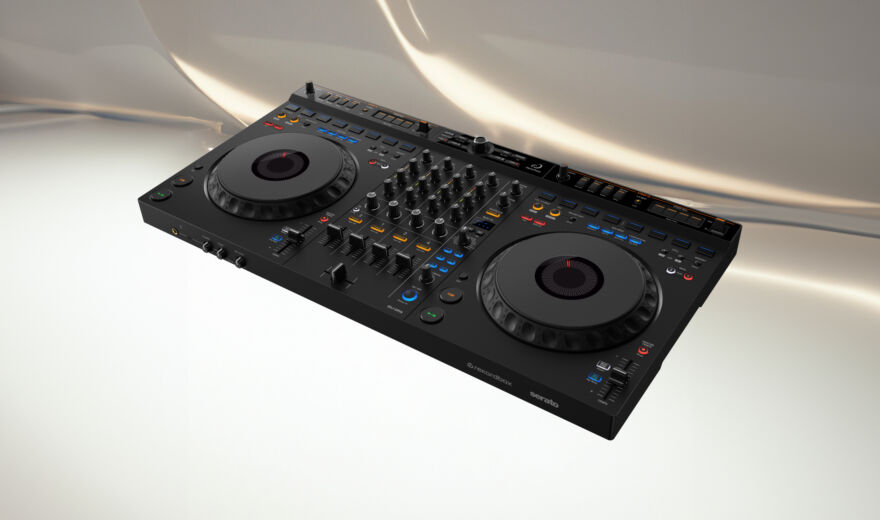 AlphaTheta DDJ-GRV6: Neuer Vierkanal-DJ-Controller mit exklusivem Drum-Feature