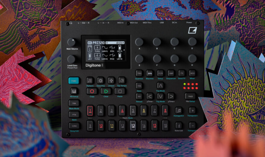 Neu vorgestellt: Elektron Digitone II – FM-Synthese mit doppelter Power