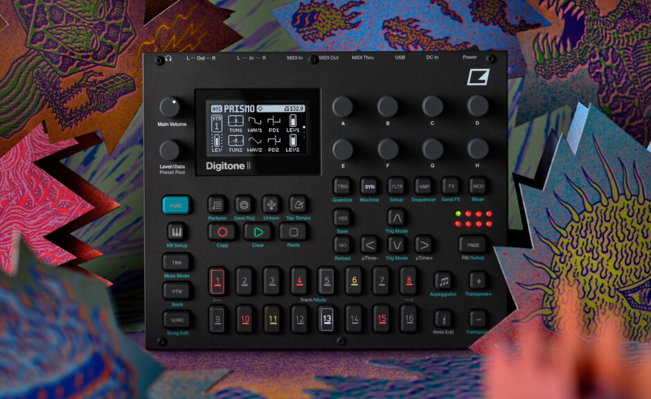 Neu vorgestellt: Elektron Digitone II – FM-Synthese mit doppelter Power