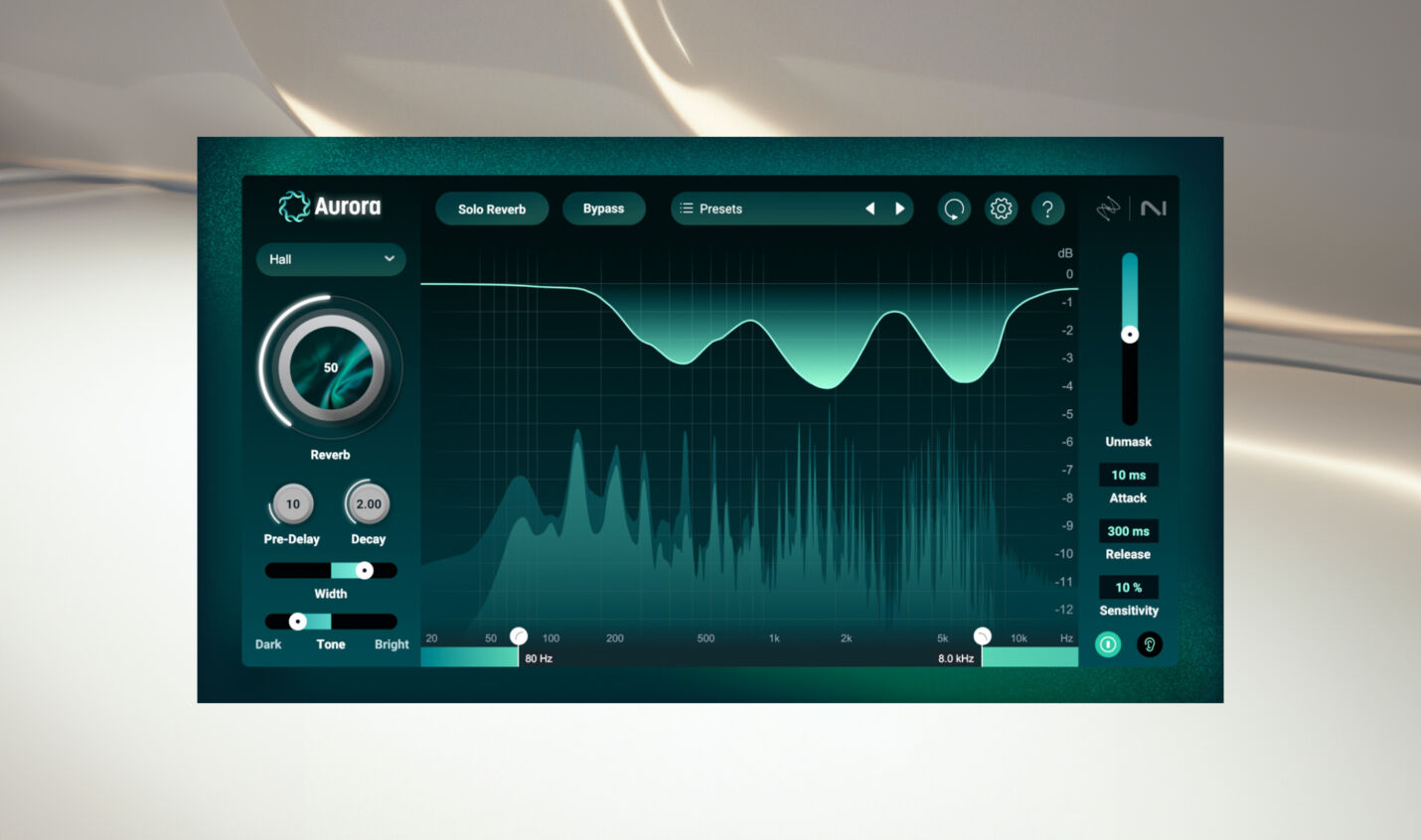 iZotope Aurora: Cleveres Hall-Plugin für transparente Mixe