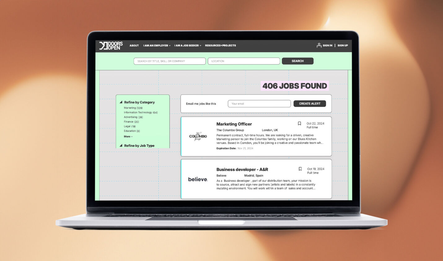 Doors Open, die Job-Plattform von Resident Advisor, wird gemeinnützig